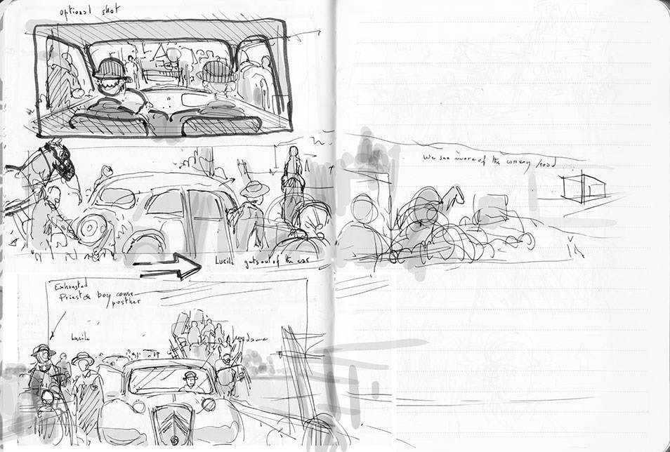 Suite Française first rough storyboard 02