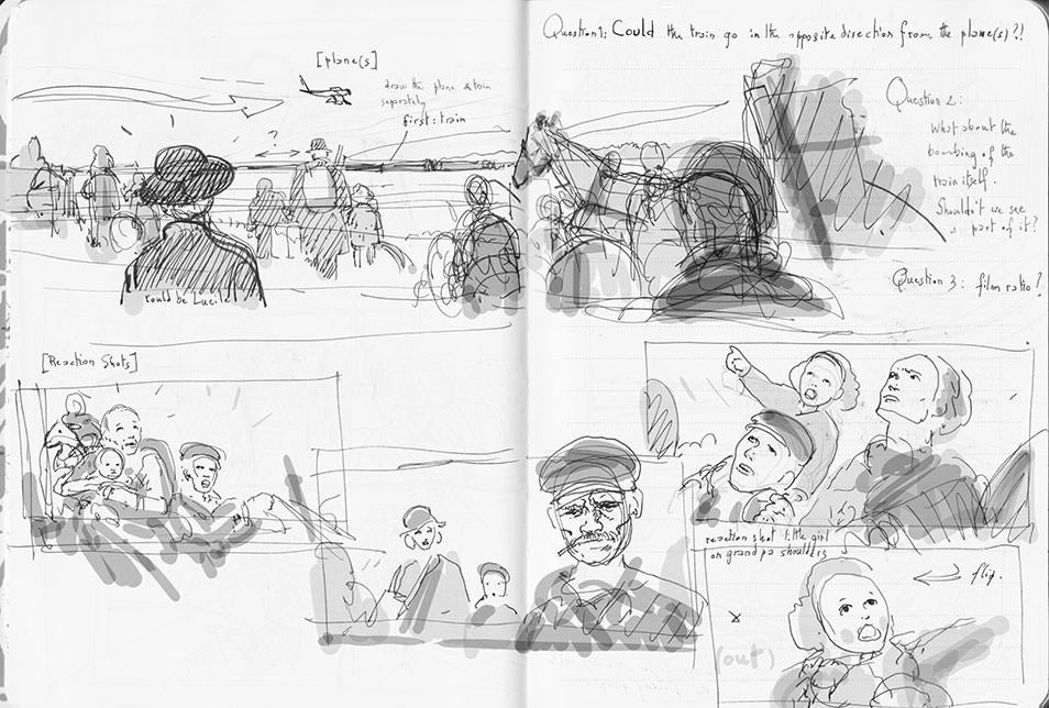 Suite Française first rough storyboard 04