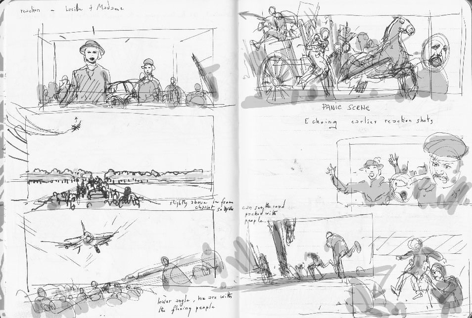 Suite Française first rough storyboard 05