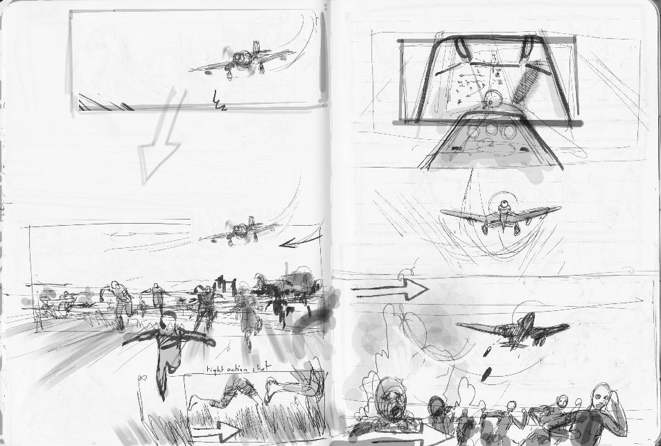 Suite Française first rough storyboard 06