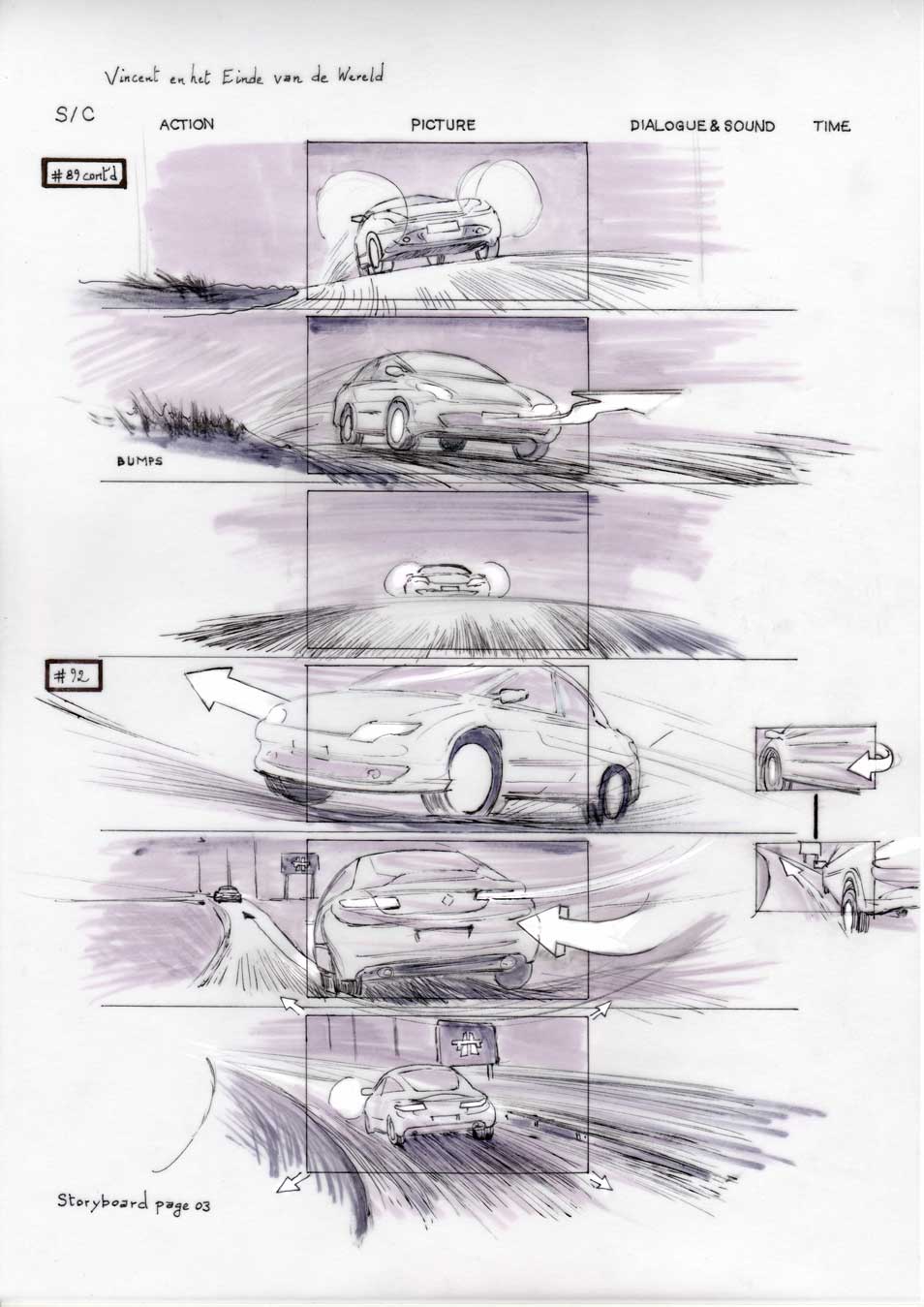 Vincent and the End of the World storyboard 03