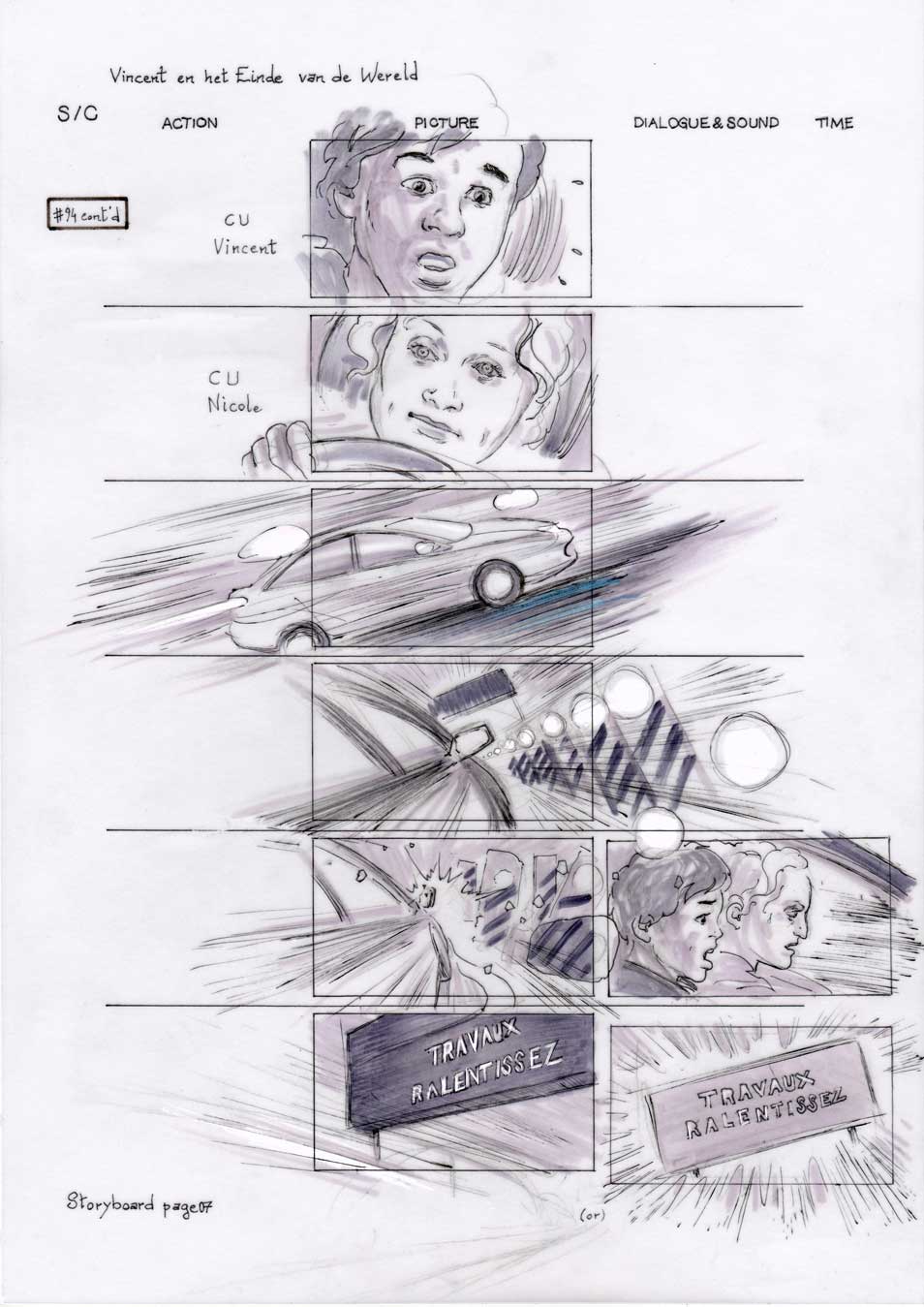 Vincent and the End of the World storyboard 07