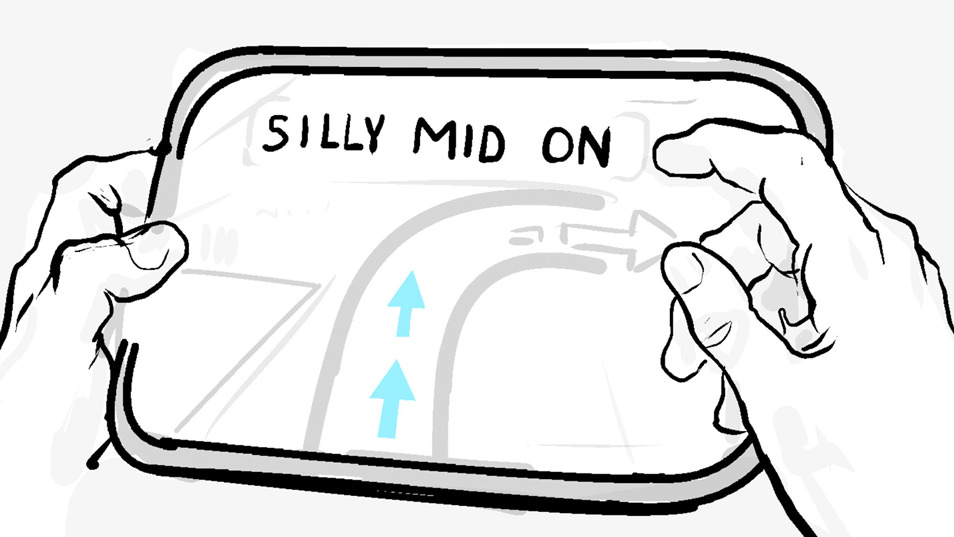 Toyota ECB Sponsorship Fielder Navigation System storyboard 04